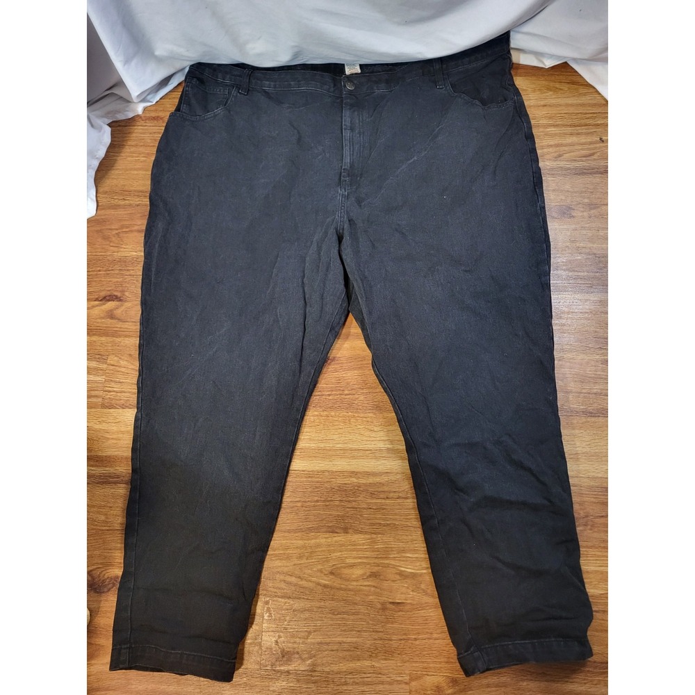Lucy & Yak Cole Wide-Leg Denim Jeans Women's US Size W52/R Black